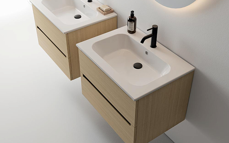 Мебель для ванных комнат MEMPHIS BLOCK - новинка 2023 от Berloni Bagno
